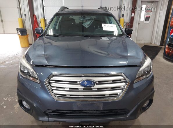 4S4BSACC8H3371301 2017 SUBARU OUTBACK Blue Widok zestawu wskaźników