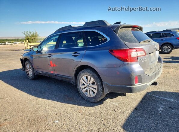 4S4BSACC8H3403566 2017 SUBARU OUTBACK Gray Задня ліва чверть