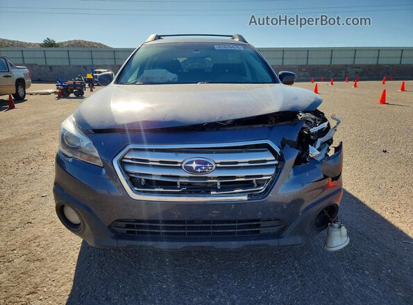 4S4BSACC8H3403566 2017 SUBARU OUTBACK Gray Вид спереду