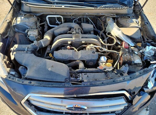 4S4BSACC8H3403566 2017 SUBARU OUTBACK Gray Вид задньої частини салону