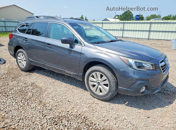 4S4BSACC8J3217760 2018 SUBARU OUTBACK Серый Передняя правая четверть