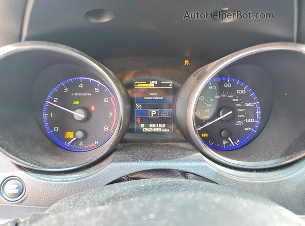 4S4BSACC8J3217760 2018 SUBARU OUTBACK Серый Вид щитка приборов
