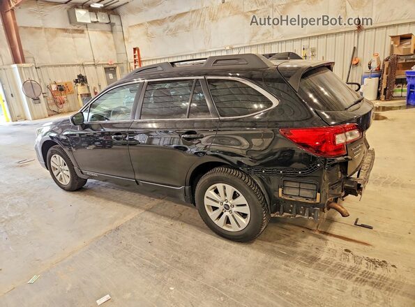 4S4BSACC9J3207271 2018 SUBARU OUTBACK Black Задня ліва чверть