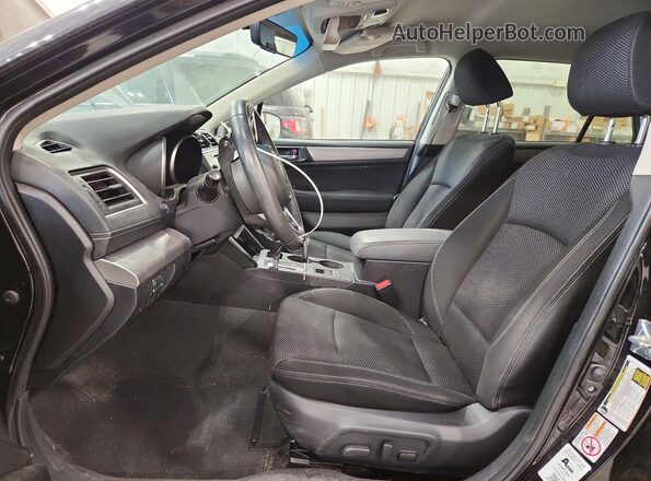 4S4BSACC9J3207271 2018 SUBARU OUTBACK Black Вид салону спереду