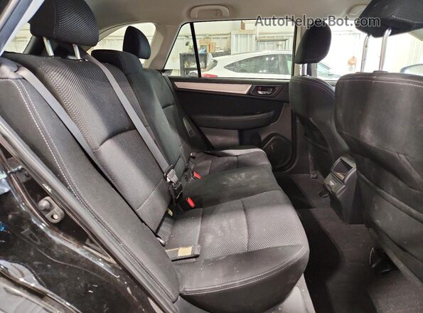 4S4BSACC9J3207271 2018 SUBARU OUTBACK Black Вид задніх сидінь