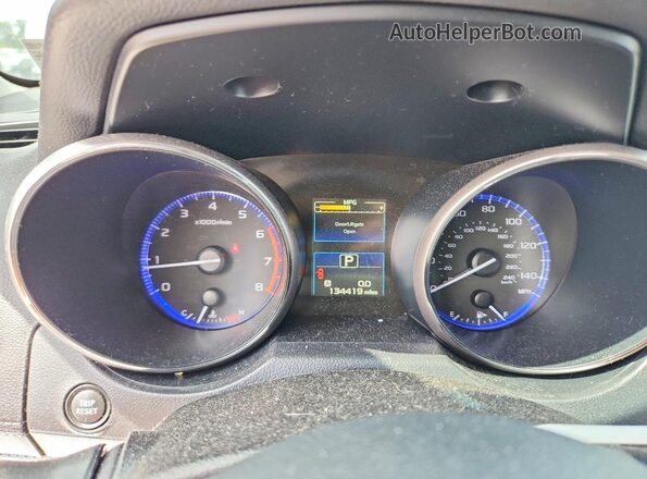 4S4BSACC9J3316569 2018 SUBARU OUTBACK Gray Vista del cuadro de instrumentos