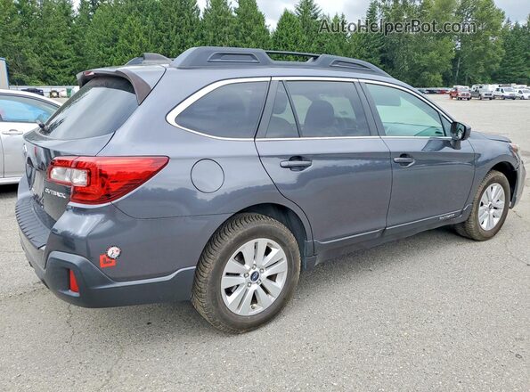 4S4BSACC9J3319259 2018 SUBARU OUTBACK Gray Trasero derecho