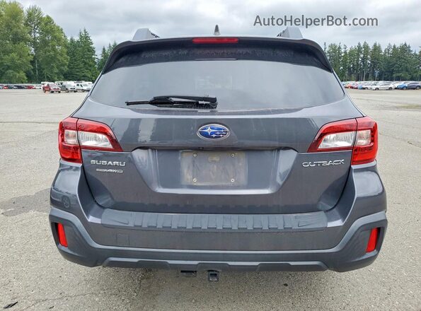 4S4BSACC9J3319259 2018 SUBARU OUTBACK Gray Vista trasera