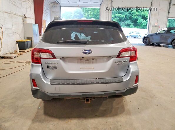 4S4BSACCXG3220703 2016 SUBARU OUTBACK Silver Вид ззаду