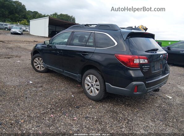 4S4BSACCXJ3354926 2018 SUBARU OUTBACK Black უკანა მარცხენა