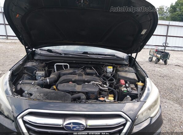 4S4BSACCXJ3354926 2018 SUBARU OUTBACK Black უკანა ხედი