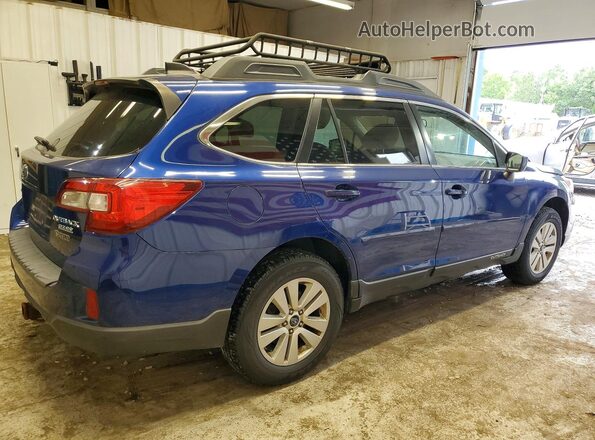 4S4BSADC0G3277250 2016 SUBARU OUTBACK Blue Задня права чверть