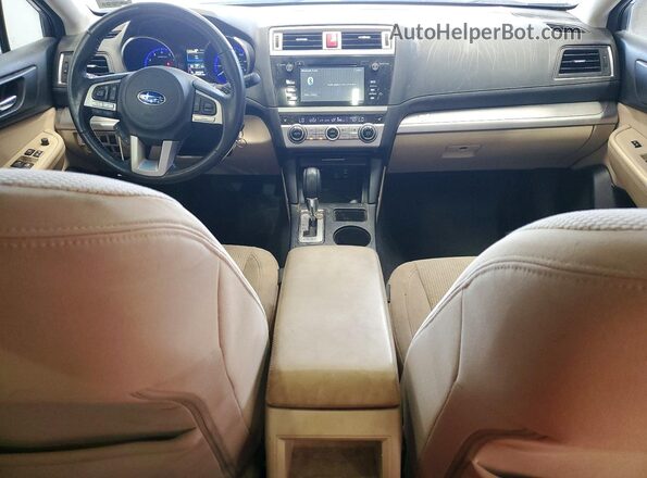 4S4BSADC0G3277250 2016 SUBARU OUTBACK Blue Вид панелі приладів