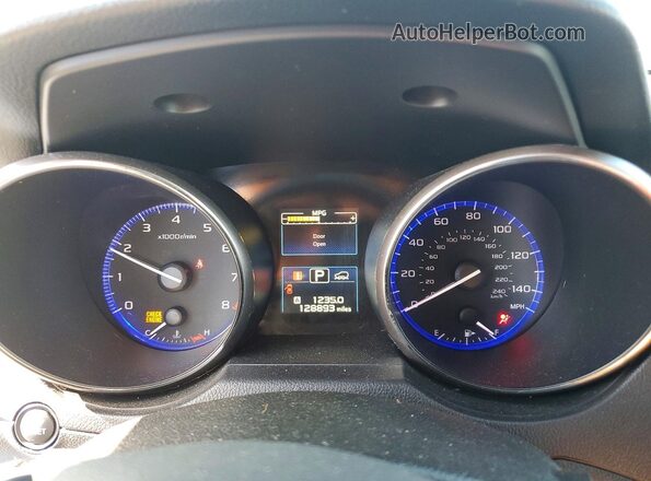 4S4BSADC1G3218692 2016 SUBARU OUTBACK Blue Widok zestawu wskaźników