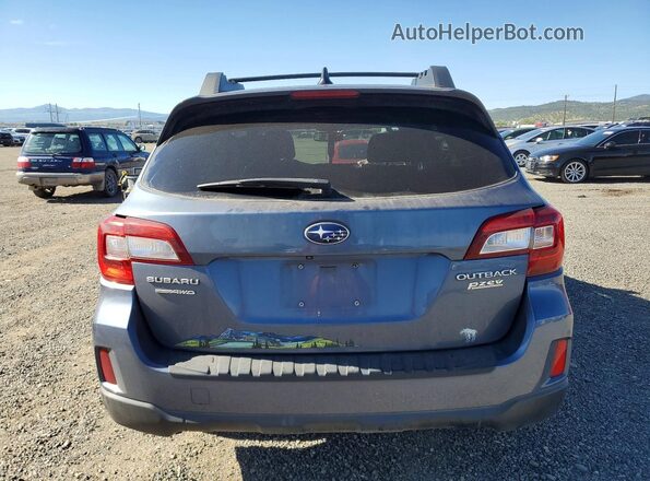 4S4BSADC1G3218692 2016 SUBARU OUTBACK Blue Widok z tyłu