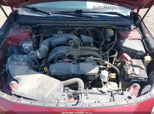 4S4BSADC1G3255208 2016 SUBARU OUTBACK Red Հետևի տեսք