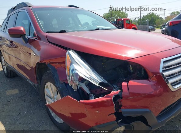 4S4BSADC1G3255208 2016 SUBARU OUTBACK Red 