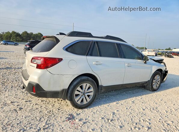 4S4BSADC1J3224659 2018 SUBARU OUTBACK White Trasero derecho