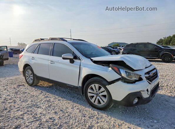4S4BSADC1J3224659 2018 SUBARU OUTBACK White Delantero derecho