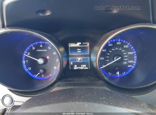 4S4BSADC2H3286162 2017 SUBARU OUTBACK Blue Widok tylnych siedzeń