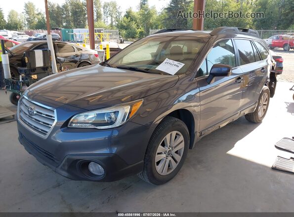 4S4BSADC2H3286162 2017 SUBARU OUTBACK Blue Przód lewy