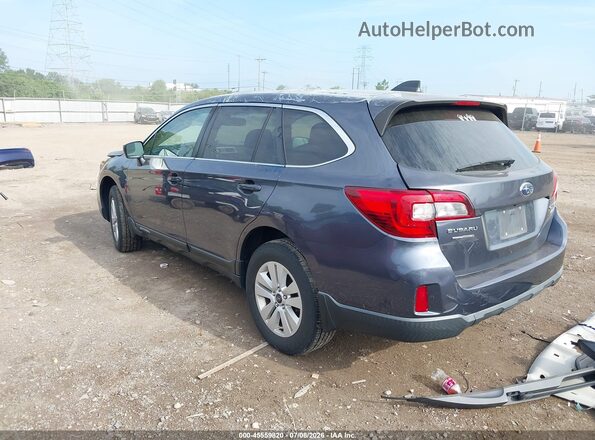 4S4BSADC2H3372975 2017 SUBARU OUTBACK Gray Trasero izquierdo