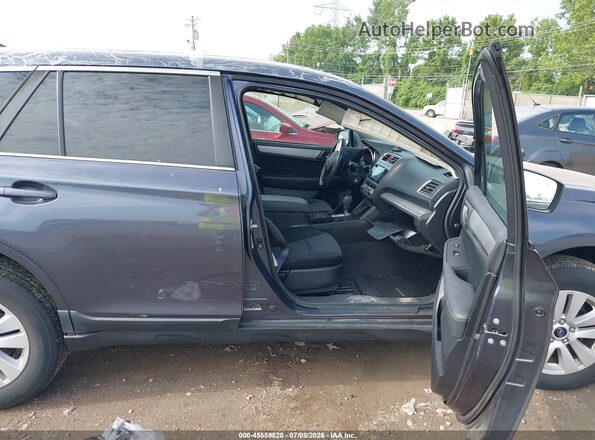 4S4BSADC2H3372975 2017 SUBARU OUTBACK Gray Vista interior delantera