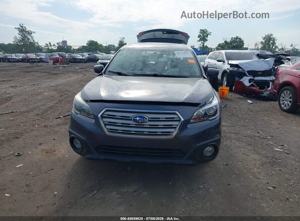 4S4BSADC2H3372975 2017 SUBARU OUTBACK Gray Vista interior trasera