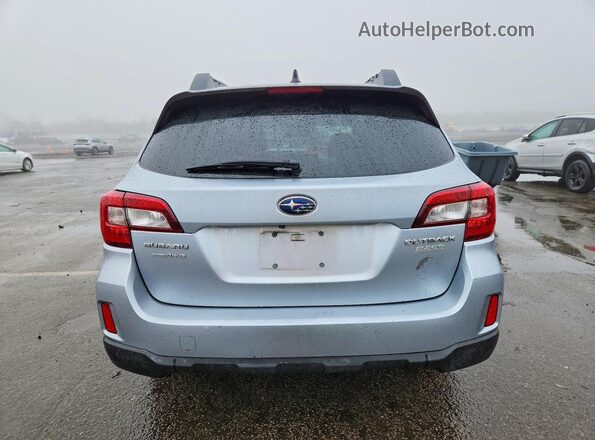 4S4BSADC2H3431121 2017 SUBARU OUTBACK Silver უკანა ხედი