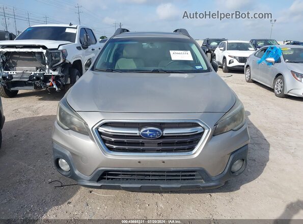 4S4BSADC2J3237453 2018 SUBARU OUTBACK Gold ხელსაწყოთა პანელის ხედი