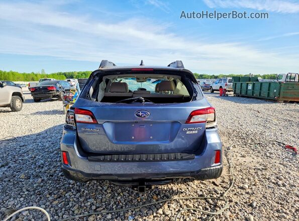 4S4BSADC4H3224794 2017 SUBARU OUTBACK Blue Rear view