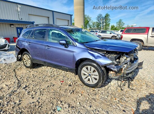 4S4BSADC4H3224794 2017 SUBARU OUTBACK Blue Front right