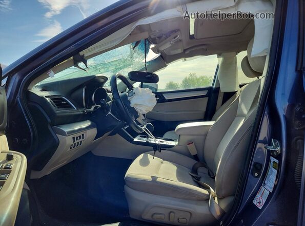 4S4BSADC4H3224794 2017 SUBARU OUTBACK Blue Front interior view