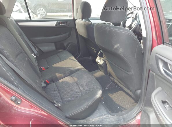 4S4BSADC5J3298019 2018 SUBARU OUTBACK Бордовый Вид наклейки с VIN-кодом