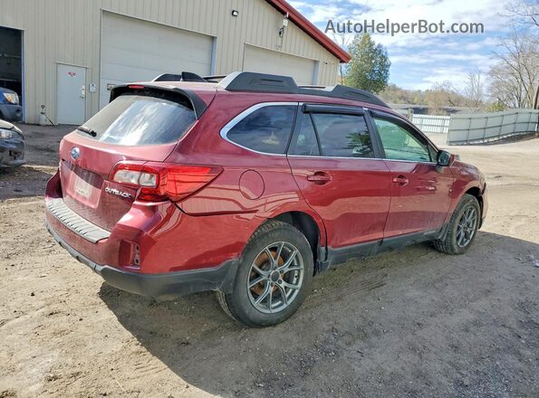 4S4BSADC6G3282775 2016 SUBARU OUTBACK Red Задня права чверть
