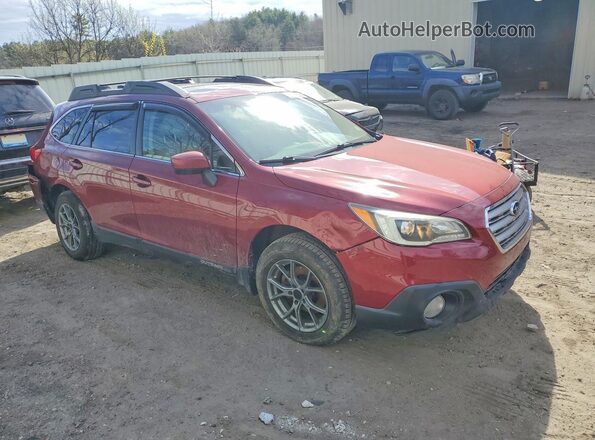 4S4BSADC6G3282775 2016 SUBARU OUTBACK Red Передня права чверть