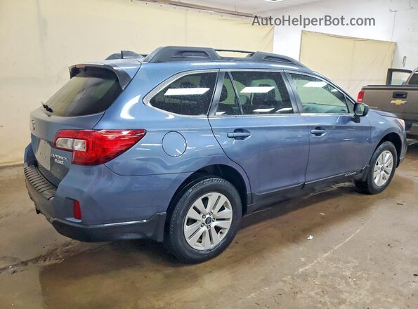 4S4BSADC8H3338345 2017 SUBARU OUTBACK Blue Tył prawy
