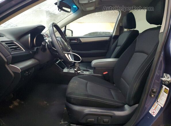 4S4BSADC8H3338345 2017 SUBARU OUTBACK Blue Widok wnętrza z przodu