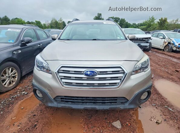 4S4BSADC8H3367747 2017 SUBARU OUTBACK Желто-коричневый Вид спереди