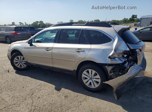 4S4BSADC8H3367747 2017 SUBARU OUTBACK Желто-коричневый Задняя левая четверть