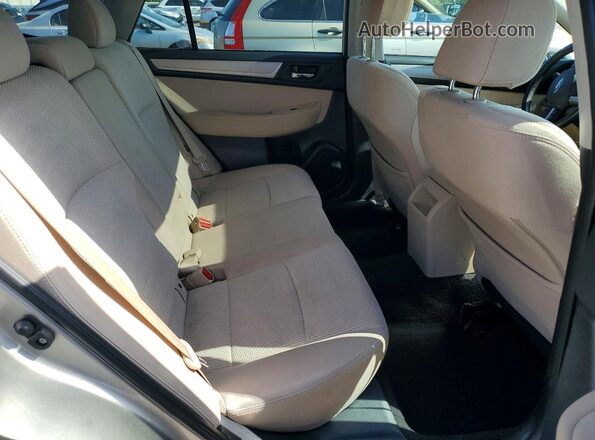4S4BSADC8H3367747 2017 SUBARU OUTBACK Желто-коричневый Вид задней части салона