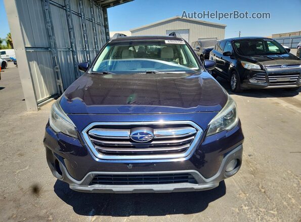 4S4BSADC8J3202870 2018 SUBARU OUTBACK Синий Вид спереди