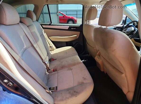 4S4BSADC8J3202870 2018 SUBARU OUTBACK Синий Вид задней части салона