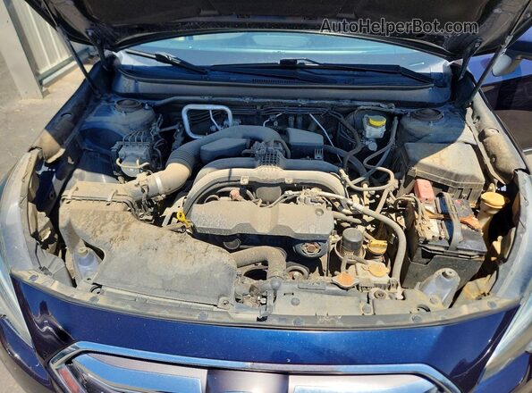 4S4BSADC8J3202870 2018 SUBARU OUTBACK Синий Вид подкапотного пространства