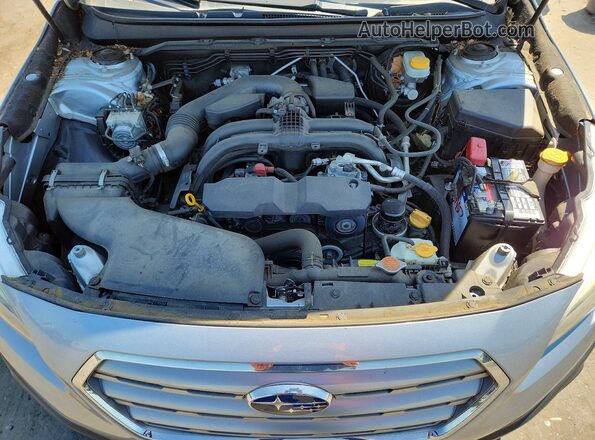 4S4BSADC9G3279935 2016 SUBARU OUTBACK Silver Widok wnętrza z tyłu