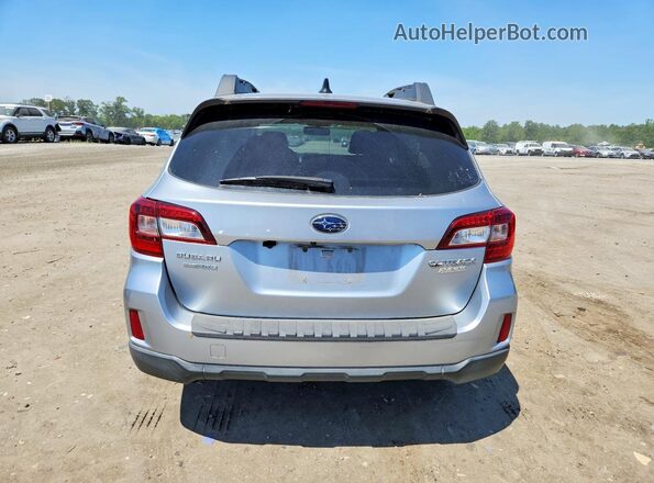 4S4BSADC9G3279935 2016 SUBARU OUTBACK Silver Widok z tyłu