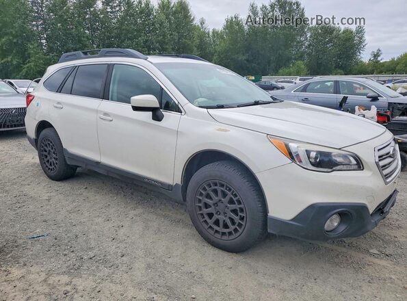 4S4BSADC9H3362525 2017 SUBARU OUTBACK White წინა მარჯვენა