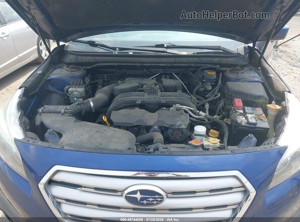 4S4BSADCXG3320833 2016 SUBARU OUTBACK Синий Вид сзади