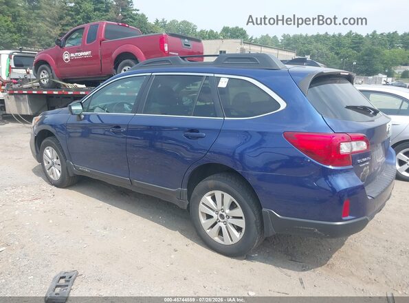 4S4BSADCXG3320833 2016 SUBARU OUTBACK Синий Панорамный вид салона 360°
