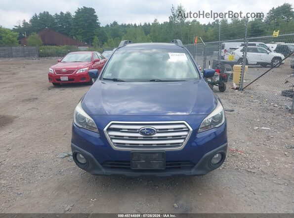 4S4BSADCXG3320833 2016 SUBARU OUTBACK Синий Вид щитка приборов